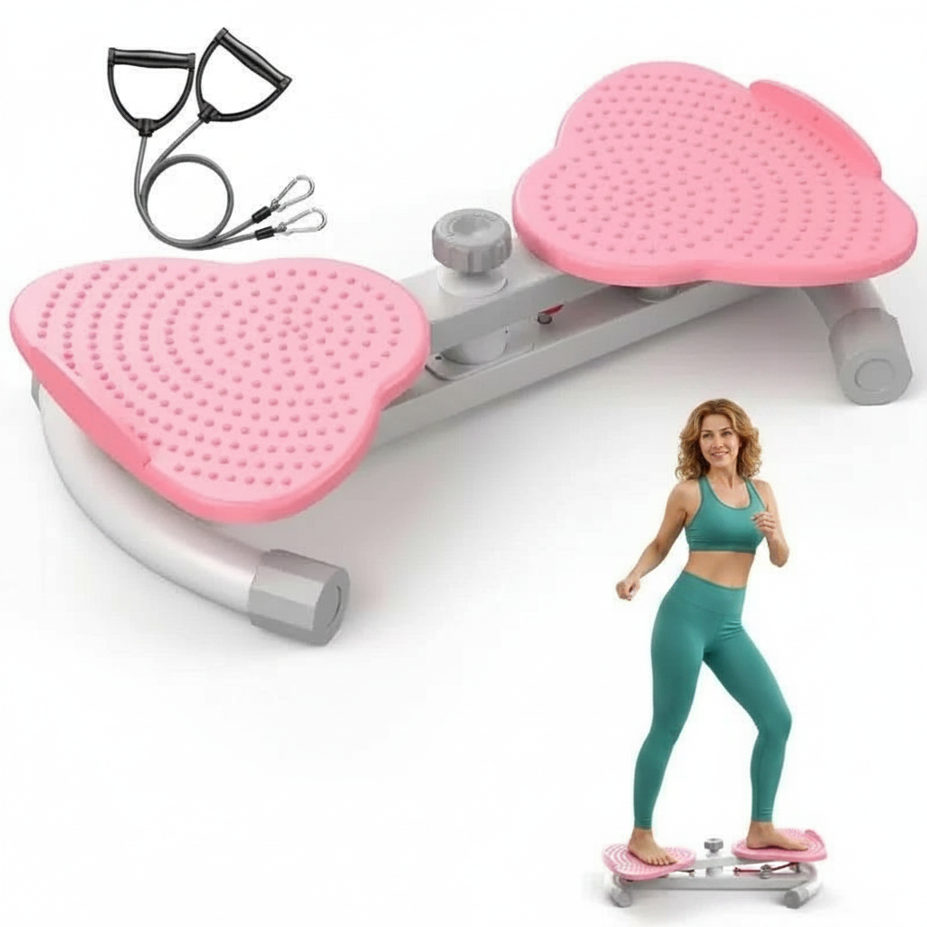 VELORA Twist rose machine de torsion taille et abdos