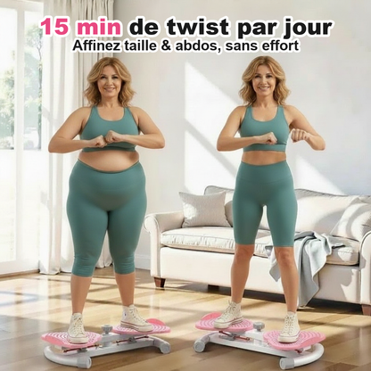 15 min de twist par jour pour affiner la taille