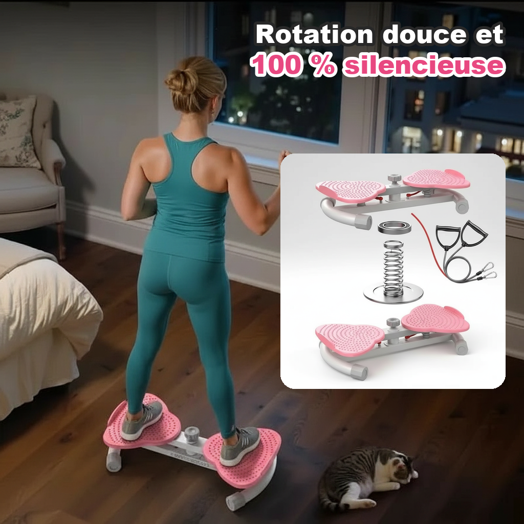 Rotation douce et 100 pour cent silencieuse mecanisme a roulement