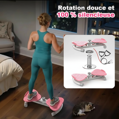 Rotation douce et 100 pour cent silencieuse mecanisme a roulement