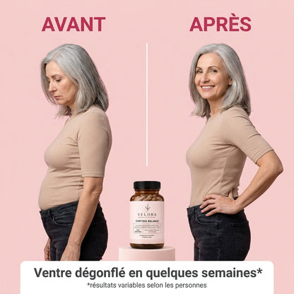 Résultats VELORA Cortisol Balance femmes ménopause
